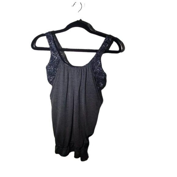 Lululemon Atletica Womens Tank Grey S Run Times Active Top - Picture 2 of 4
